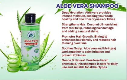 Aloe vera shampoo
