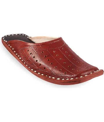 Apratim Brown Men's Mule