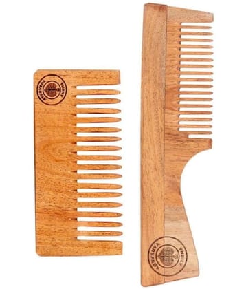 Ayurveda Amrita - Wide Tooth Comb For All Hair Types ( Pack of 2 )