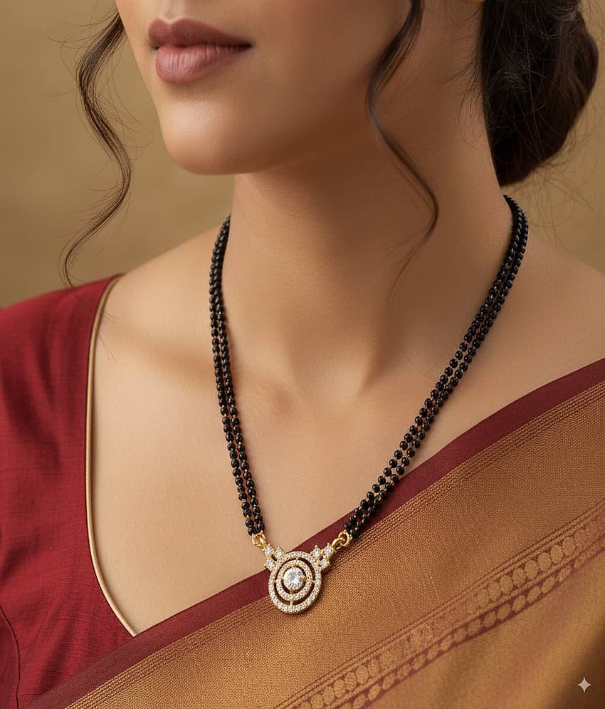 MGSV Golden Mangalsutra ( Pack of 1 )
