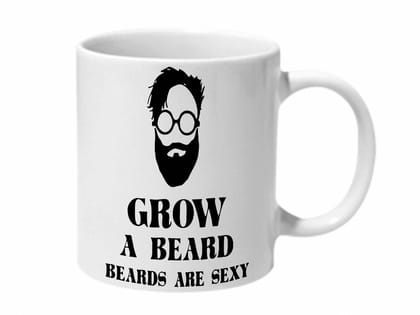 Multicolor Beards Are Sexy Ceramic Mug