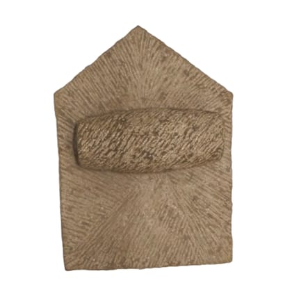 HPK Pata Varvanta | Traditional Stone Grinding Slab & Roller – 2851 gm | Lifetime Durability 1pc -slab & roller