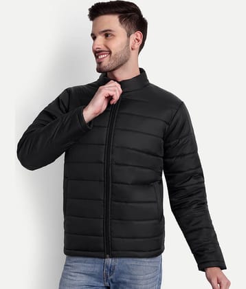 Zeffit Polyester Men's Puffer Jacket - Black ( Pack of 1 )