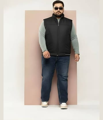 PLUS PARADISE Polyester Men's Casual Jacket - Black ( Pack of 1 )