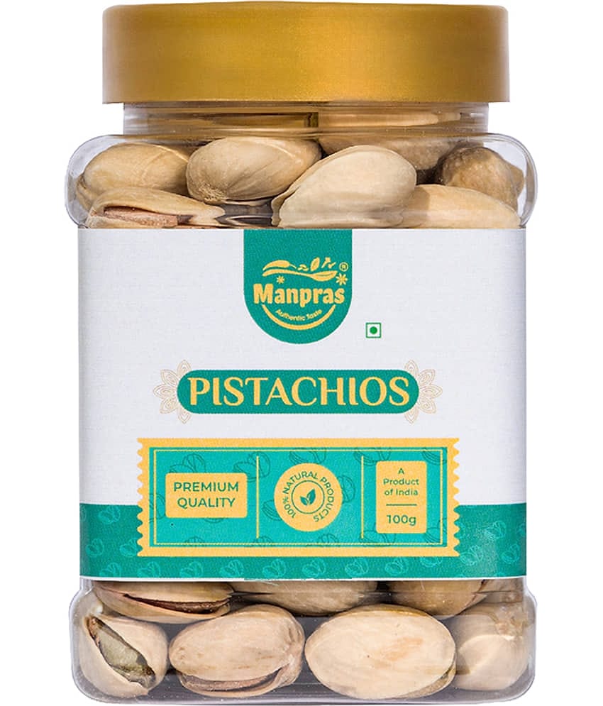 Manpras Premium Pistachio 100Gm (Pack of 1)