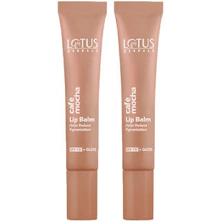 Lotus Herbals Cafe Mocha Lip Balm Spf-15 10G ( Pack Of 2 )