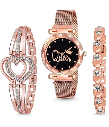 Trex Rose Gold Stainless Steel Analog Mens Watch