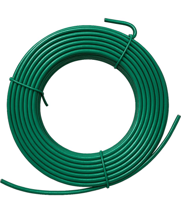 PVC Coated Heavy Duty GI SINGLE Wire Rope | Clothesline | Ideal for Drying Heavy Clothes |  | Assorted Colours | Pack of 1