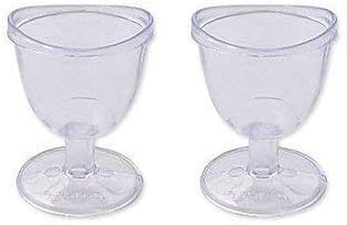 Aabha Eye Wash Cup Non Toxic Plastic Eye Wash Cup (Pack of 2)
