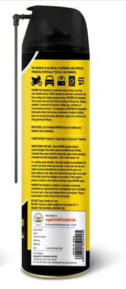 Ratrid Rat Repellent Aerosol Spray for Cars, Bikes, Home and Warehouse. Non-Toxic, Eco Friendly, Pet Friendly (320 ml)