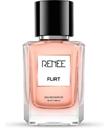 RENEE Flirt Eau De Parfum, Long-Lasting Scent with Rose, Vanilla, Mandarin, 50ml