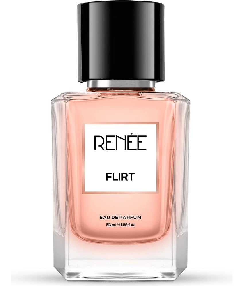 RENEE Flirt Eau De Parfum, Long-Lasting Scent with Rose, Vanilla, Mandarin, 50ml