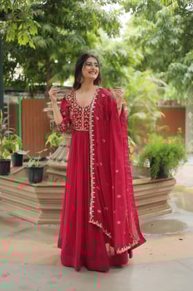 DESIGNER GOWN-WITH-DUPATTA COLLECTIONS-M