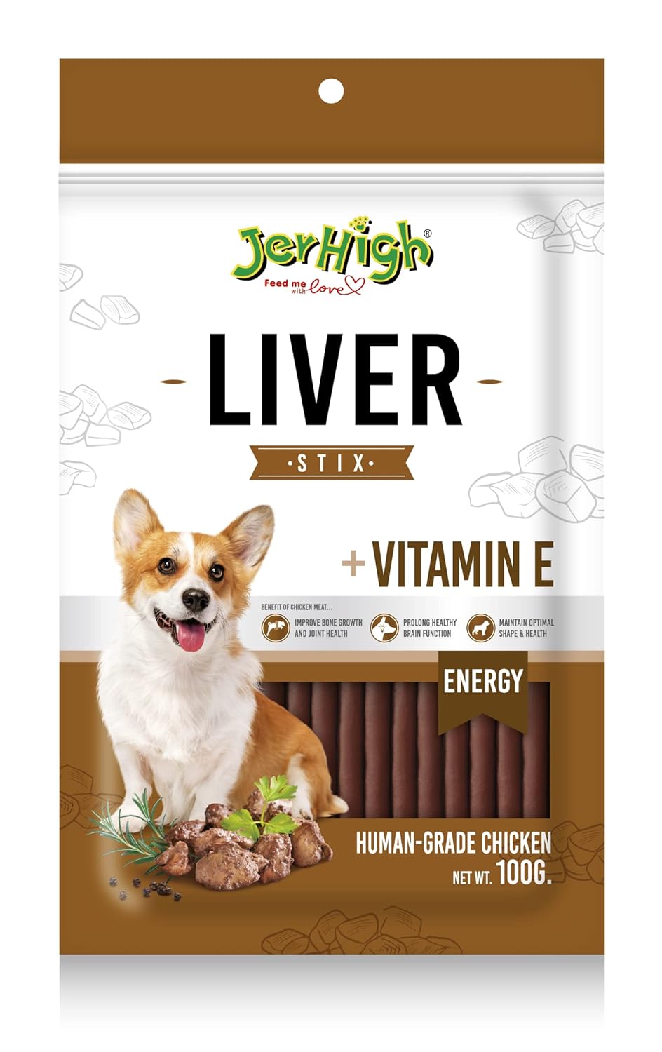Jerhigh Liver Stix 100gm