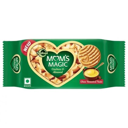 sunfeast mom's magic cashew & almond cookies 584 gm