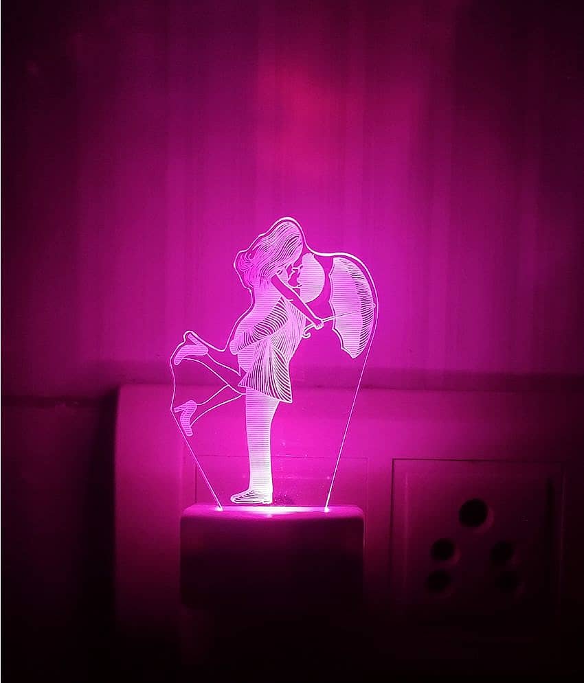 DIONA Night Lamp Love You Forever Romantic Couple Valentine Day, Birthday