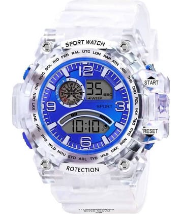 Redux DG105 Blue Dial Resin Digital Men's Watch
