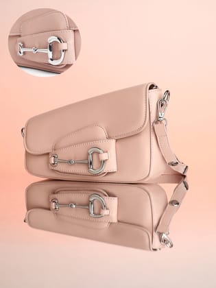 The Asymmetric Link Shoulder Bag-Clucthes