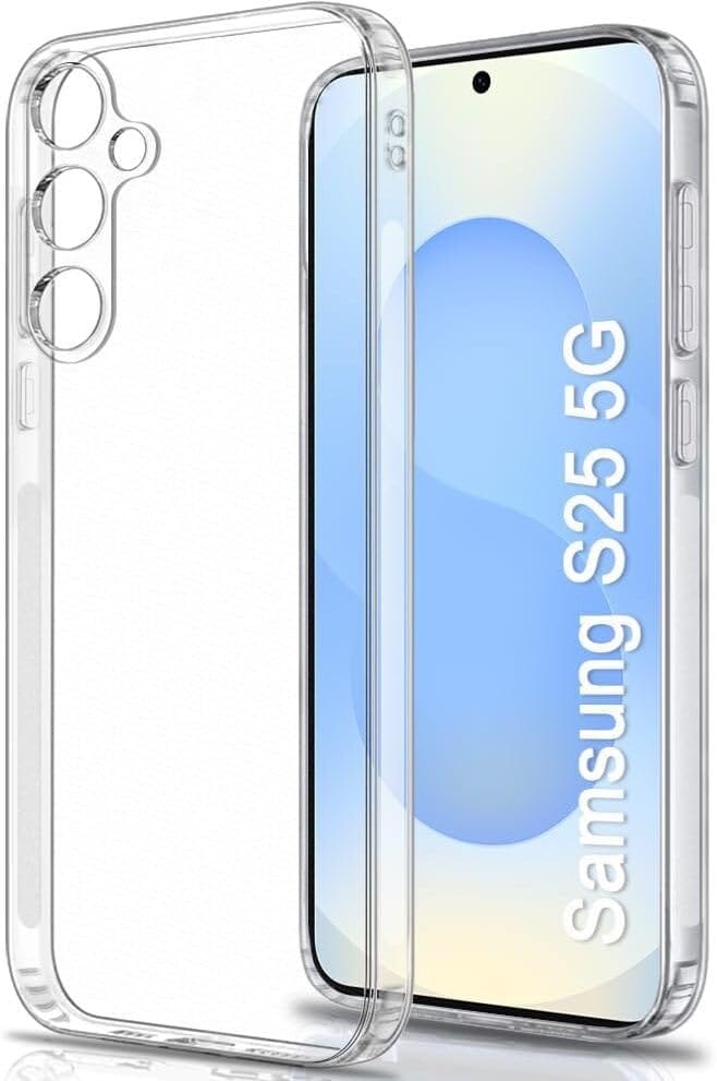 PLUGTECH TPU Ultra Hybrid Clear Camera Protection Back Cover Case for Samsung Galaxy S25
