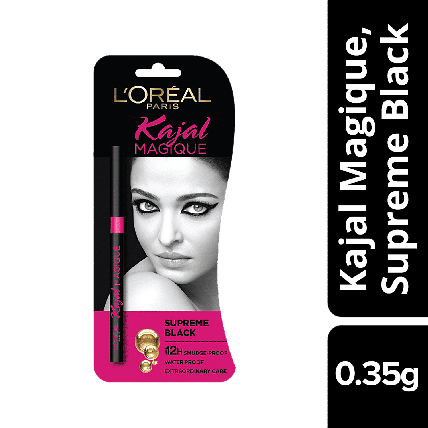 LOREAL KAJAL MAGIQUE SUPREME BLACK