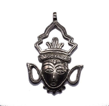 Dhokra/Dokra Style God Pendant Big Size  , Silver , DOKP-017-Per Pcs / 11 CM