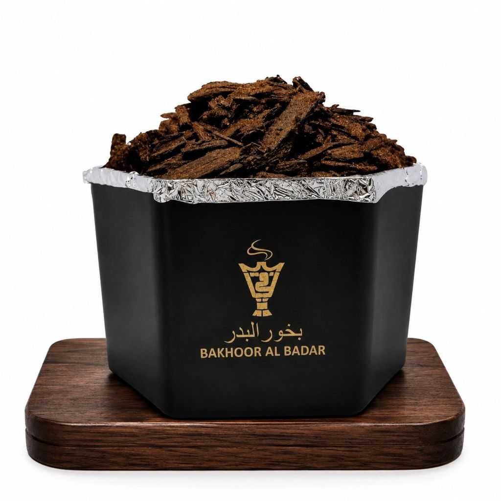 Alnaqi Bakhoor Badar- 50gms | Bakhoor Oud Wood Chips | Oudh For Home | Perfect for Pooja and Relaxation | Natural Bukhoor Wood Chips for Home & Office