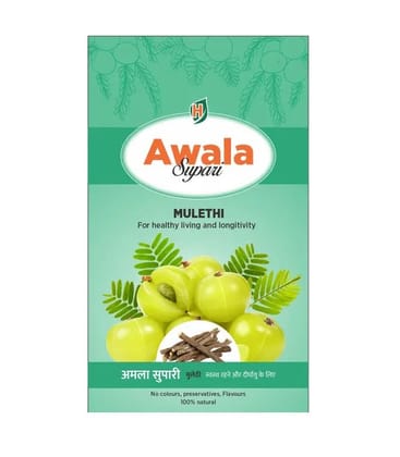 Hillarious Ayurveda Swasthika Awala Mulethi Supari, 2 gm Hillarious Ayurveda Swasthika Awala Mulethi Supari, 2 gm