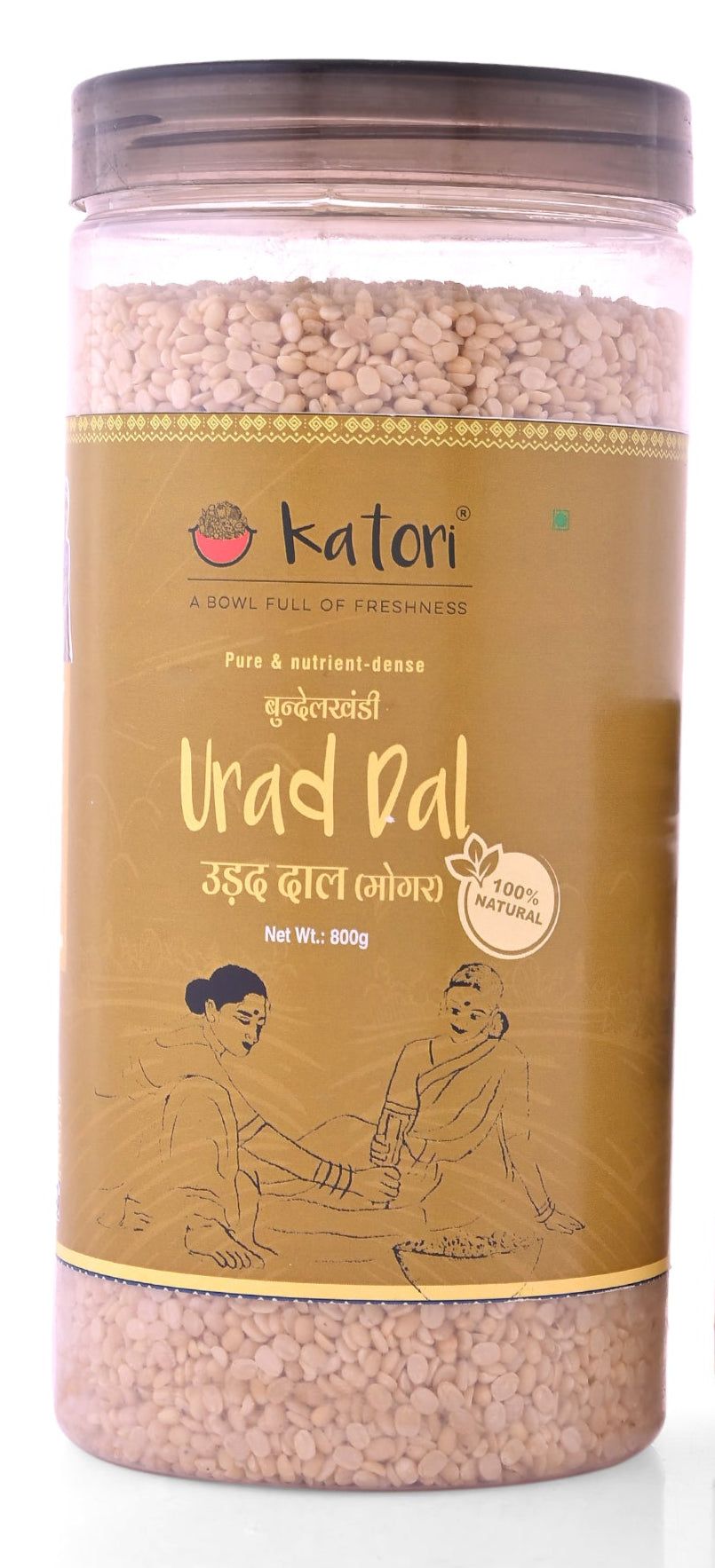 Premium Urad Mogar PET Jar - Katori