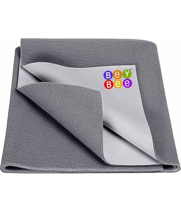 Bey Bee Grey Laminated Waterproof Sheet ( 200 cm × 140 cm - 1 pcs )
