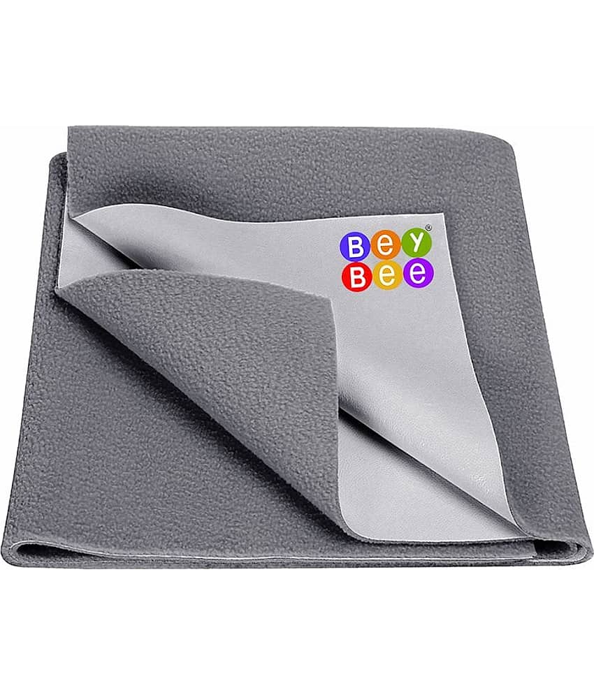 Bey Bee Grey Laminated Waterproof Sheet ( 200 cm × 140 cm - 1 pcs )