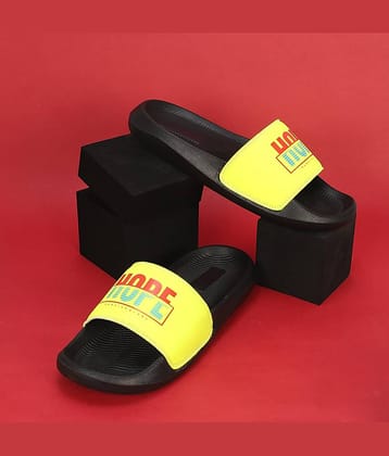 PERY PAO Green Men's Slide Flip Flop