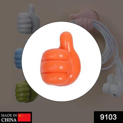 Multifunctional Multi functional Hand Shape Wall Clip Hanger Keys Cable Holder