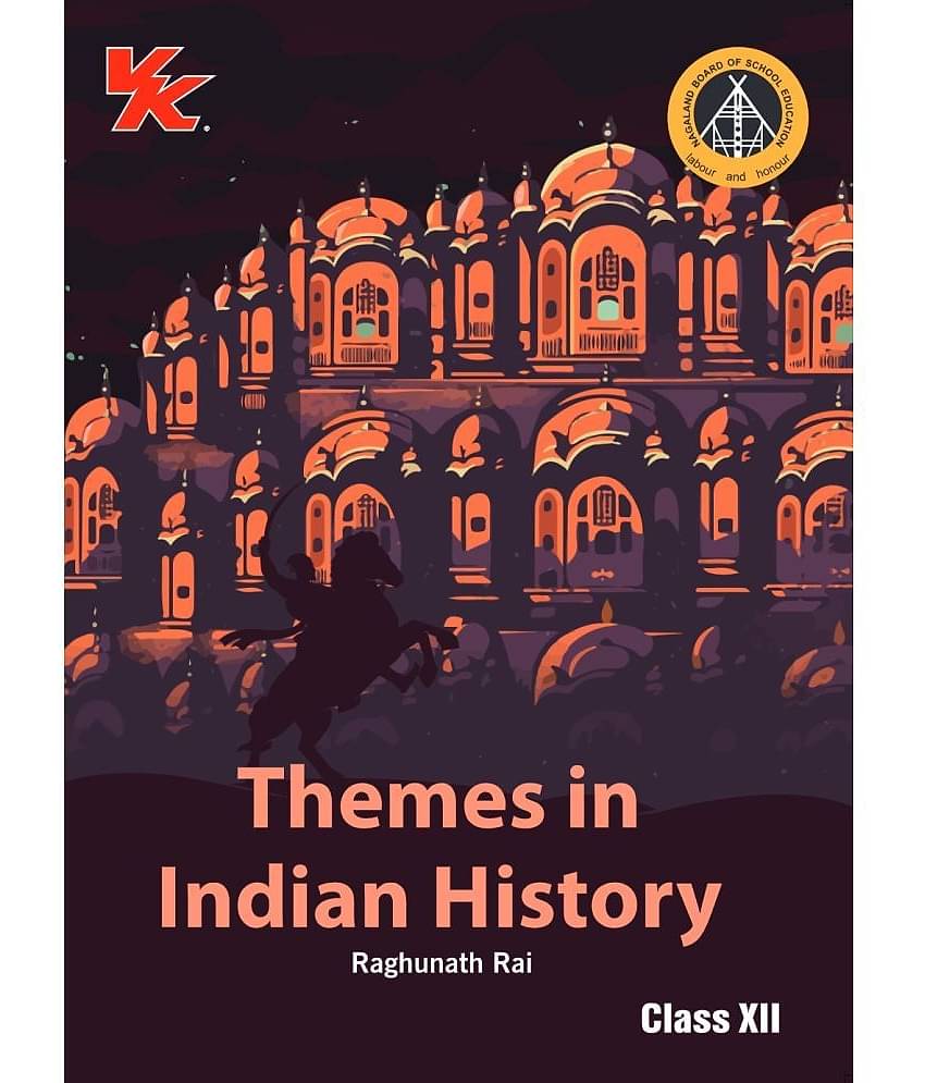 Themes in Indian History Book for Class 12 | NBSE (NCERT Solved) | Examination 2025-26 | by VK Global Publications (Hindi)