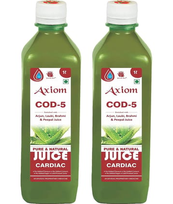 Axiom COD 5 1000ml (Pack Of 2)|100% Natural WHO-GLP,GMP,ISO Certified Product