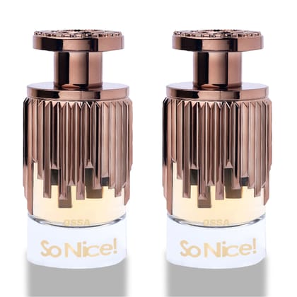 OSSA SO NICE EDP 100ML LONG LASTING PERFUME FOR WOMEN (PACK OF 2)