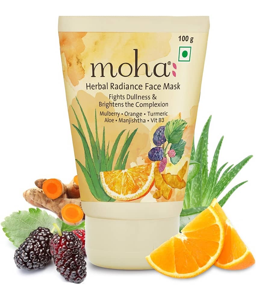 Moha Herbal Radiance Face Mask 100gm (Pack Of 2)