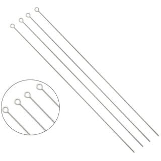 Scorpion Heavy Needle Collapsible Round(Length 5 Inch, Diameter 0.51mm) (Set of 4 Pcs)