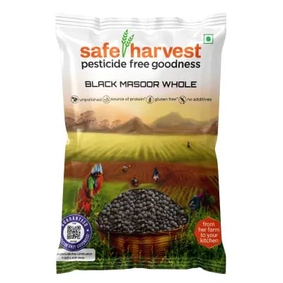 Save Harvest Pesticide - Free Black Masoor - Whole