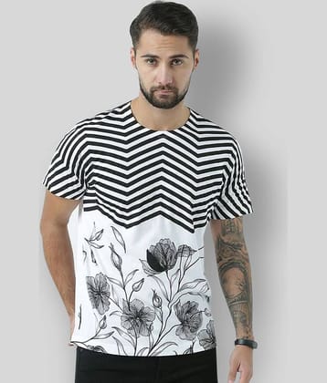 Huetrap Pack of 1 Cotton Regular Fit Men's T-Shirt ( White )