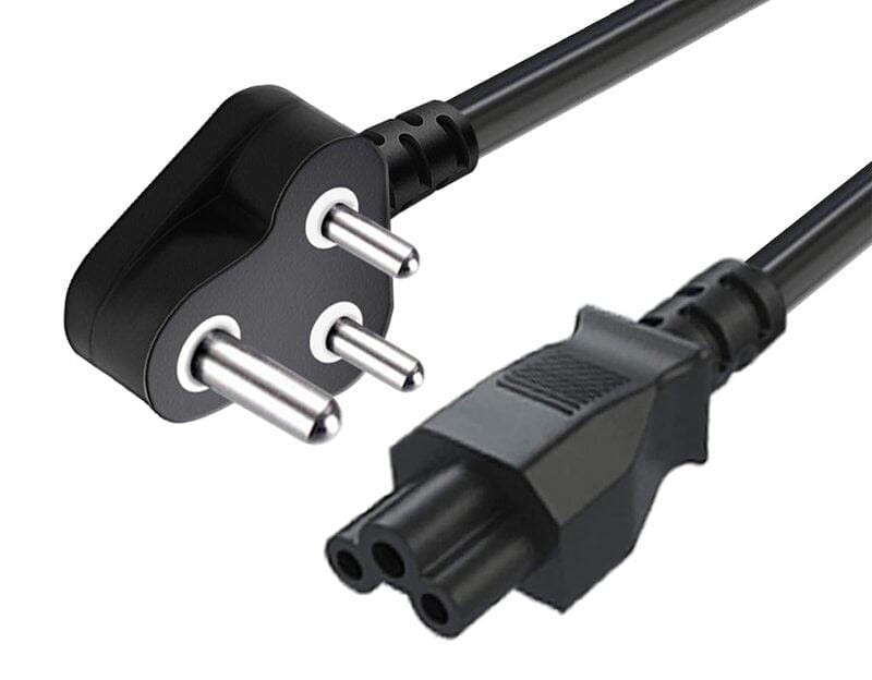 Champion 3-Pin AC Power Cable Cord for Laptops and Notebooks, Universal Replacement Charger/Adapter Cord-1.8mtr