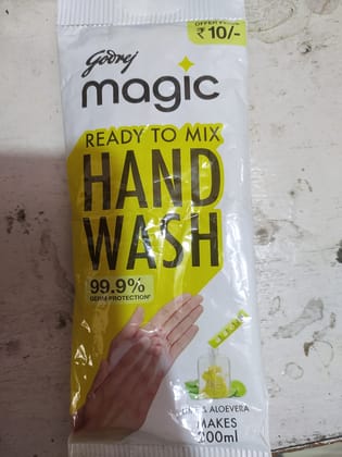 godrej Magic Ready to mix Hand Wash Lime & aloevera 