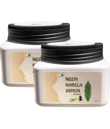 Looks United Neem Karela Jamun Powder 200 Gm Pack of 2