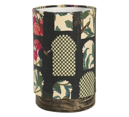 Signature Windows Cylindrical Table Lamp