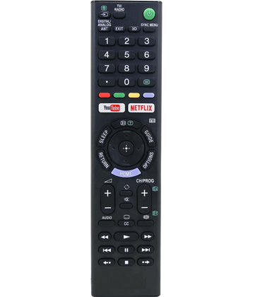 CRYSTONICS RM L1370 TV Remote Compatible with Sony Bravia Full HD Smart LED TV