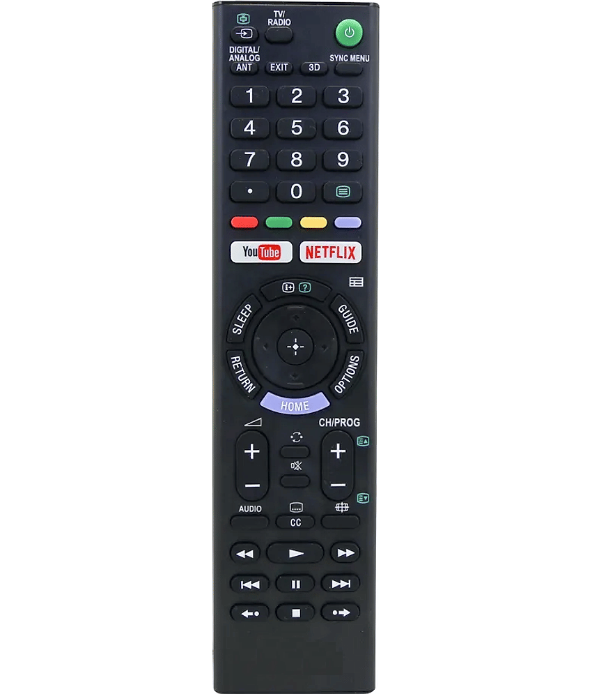 CRYSTONICS RM L1370 TV Remote Compatible with Sony Bravia Full HD Smart LED TV