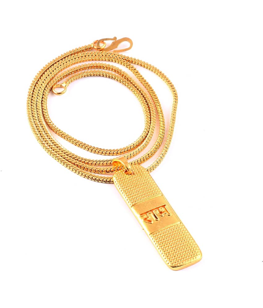 Jewar Mandi Gold Pendant ( Pack of 1 )