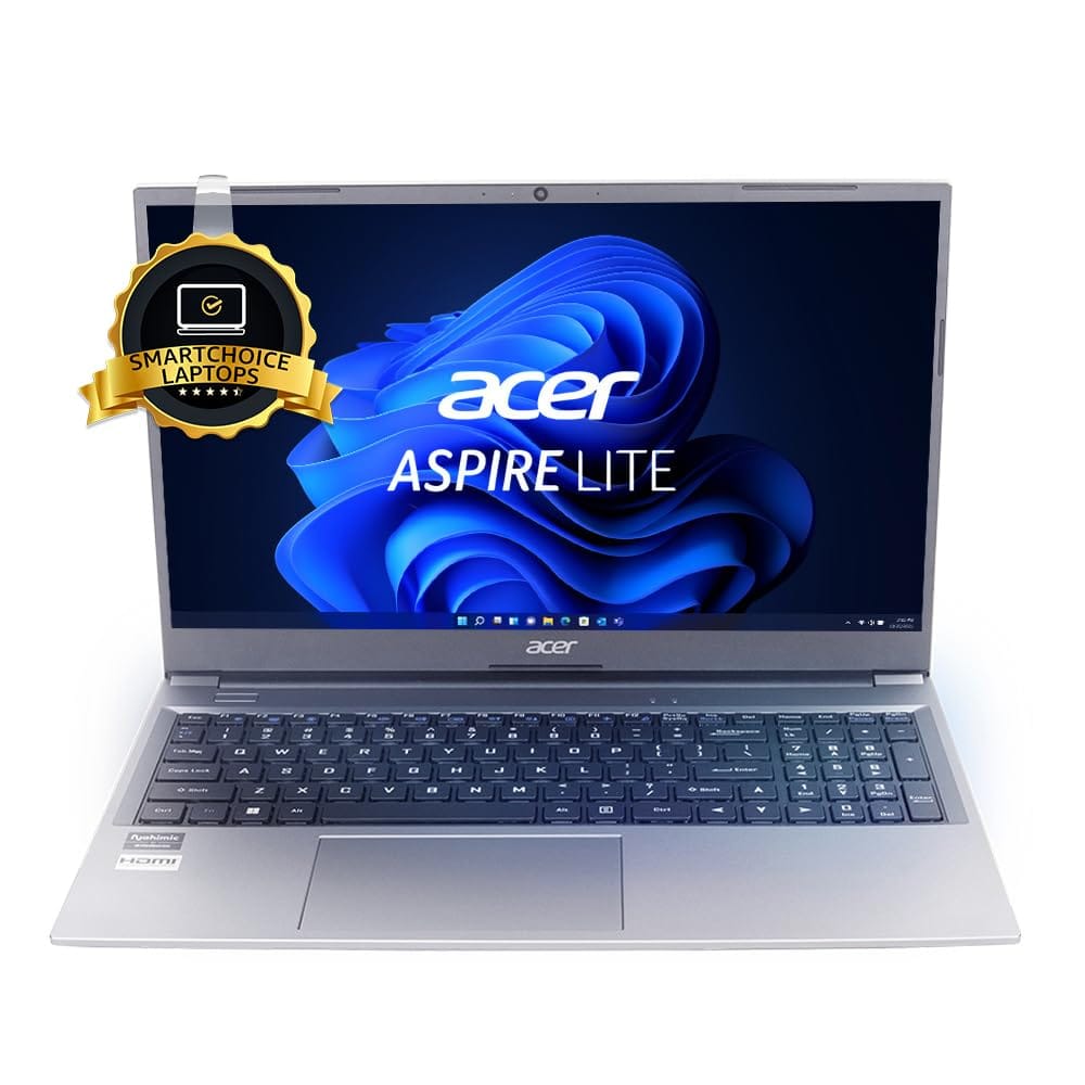 Acer Aspire Lite (AL15-41) AMD Ryzen 7-5700U Processor Premium Laptop (16GB RAM/512 SSD/Win11 Home/AMD Radeon Graphics)  39.62cm (15.6") Full HD Display,  , Steel Gray, 1.59KG