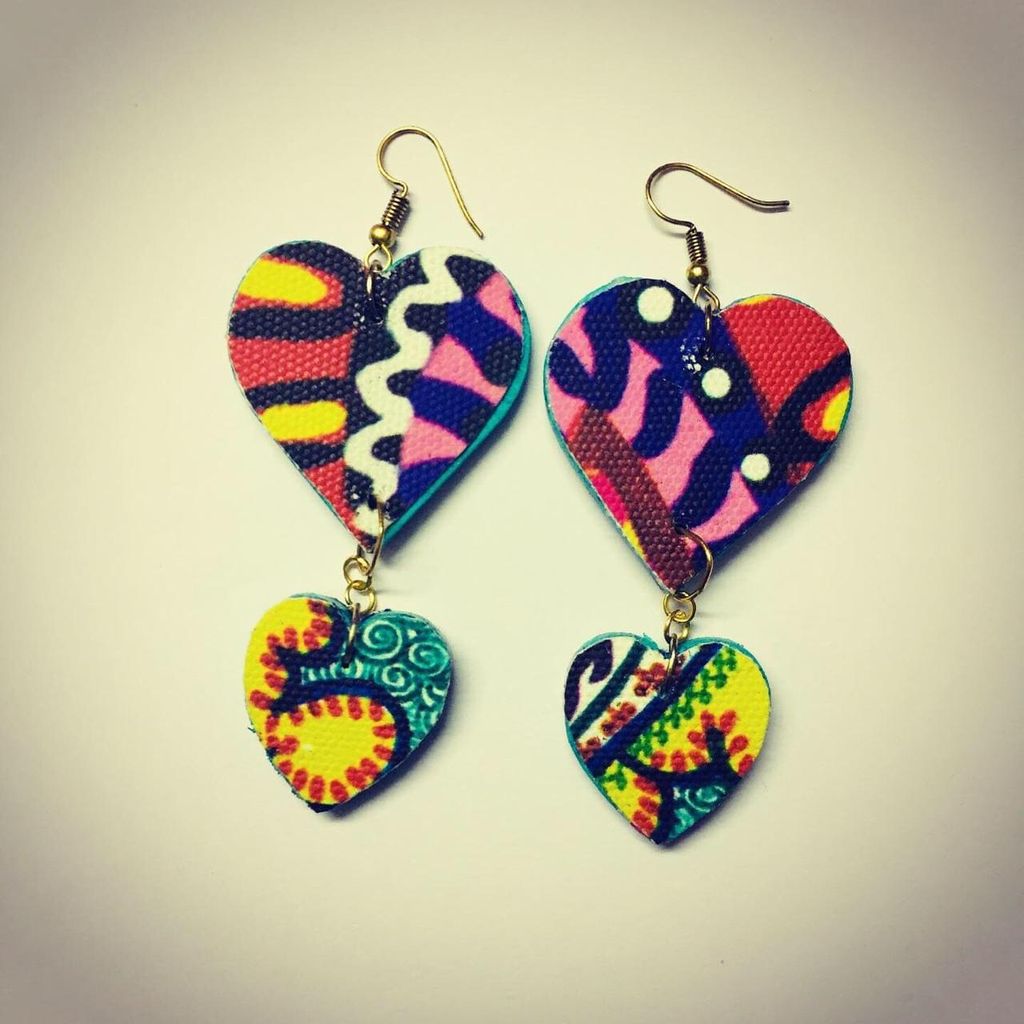 Halo-Heart Earrings - 3