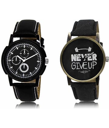 Lorem - Analog Watch Watches Combo For Men and Boys ( Pack of 2 )