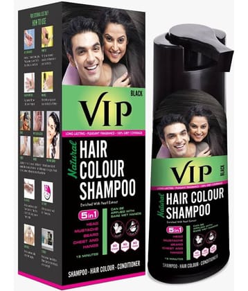 VIP Hair Colour Shampoo Liquid 180 mL